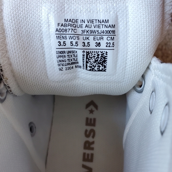 Converse All Star CTAS Lugged 2.0 Sand Dune womens size 5.5 - Picture 6 of 8